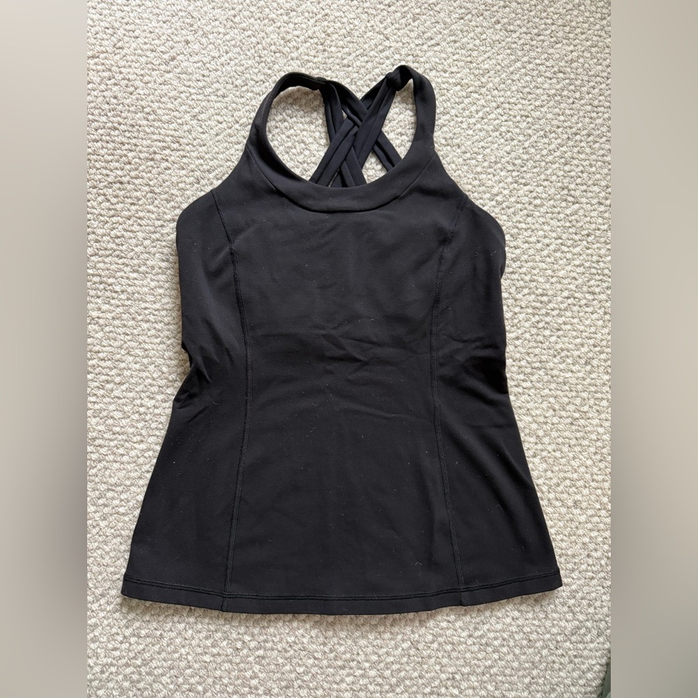 Lululemon Yoga Top Black - Women’s size 8